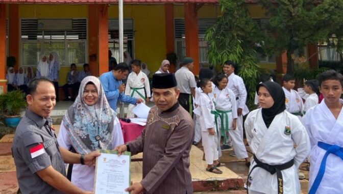 Peresmian Dojo Lemkari SMP 1 Painan