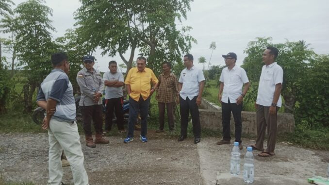 Produksi Padi Kecamatan Sutera Bakal Kembali Normal, Zarfi Deson Prioritaskan Dana Porkir Bangun Irigasi