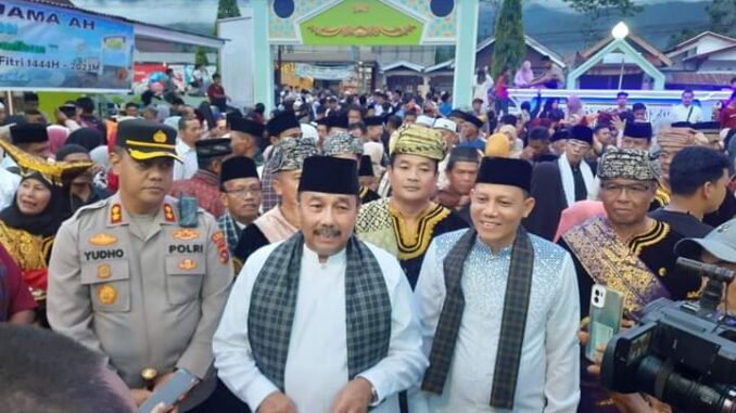 Benny Utama saat acara balimau