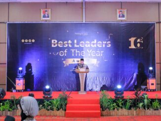 Bupati H. Benny Utama Best Leader Of The Year