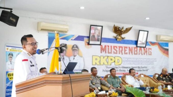 Pembukaan Musrembang RKPD Tanah Datar Tahun 2024 Bupati Eka Putra