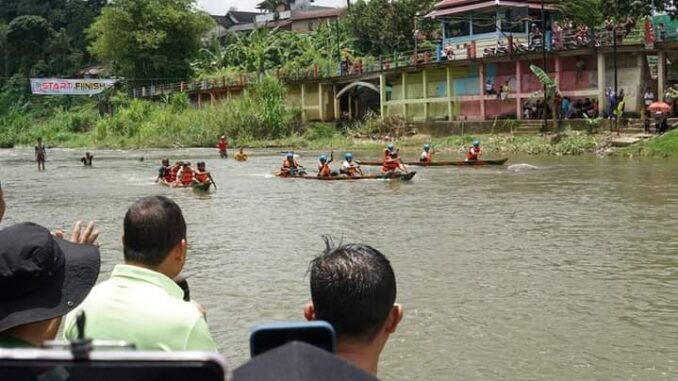 Walikota Lubuklinggau Buka Lomba Bidar Di Kampung Ulung Rangkaian Ayo Ngelong 23-3-23