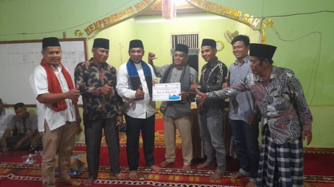 Safari Ramadhan di Korong Durian Kadok, Aprinaldi Ajak Warga Perbaiki Kualitas Diri