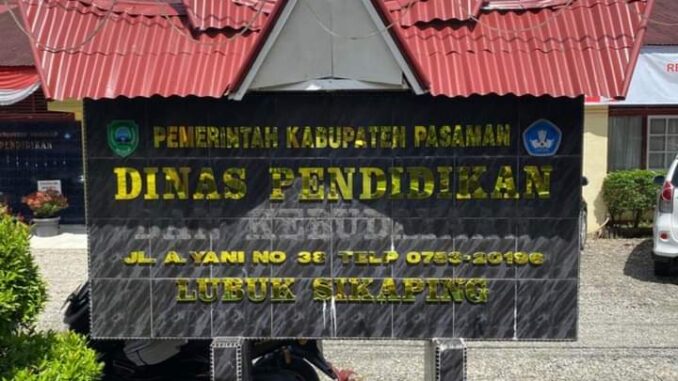 3.266 Siswa Kelas IX di Pasaman ikut Ujian Sekolah