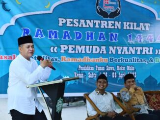 Bupati Batu Bara Ir. H. Zahir, M.AP., Membuka Kegiatan Pesantren Kilat