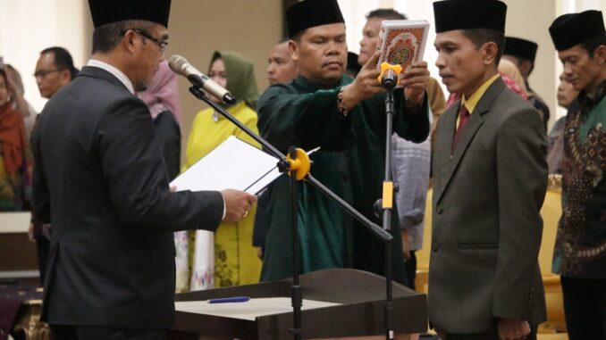Pelantikan Pj. Sekretaris Daerah (Sekda) Kota Payakumbuh