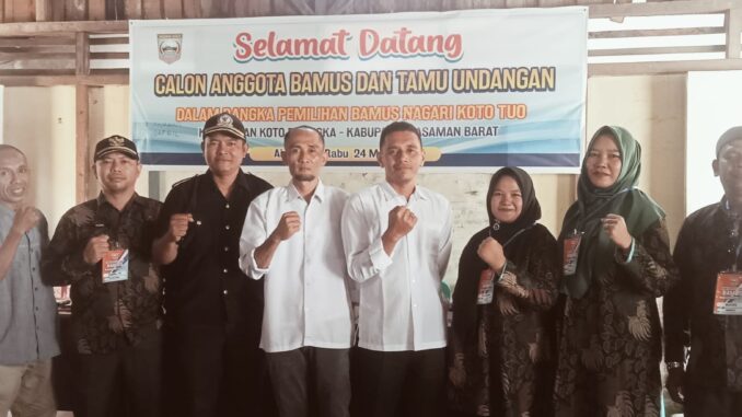 Pemilihan Anggota Bamus Pasaman Barat Sukses Diselenggarakan