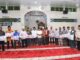 Penyerahan Bantuan Alat Pendingin Ruangan di Masjid Zami' Bahar Zein
