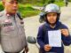 atlantas Polres Sawahlunto Laksanakan Kegiatan Penindakan Melalui Blangko Teguran Tertulis Kepada Masyarakat