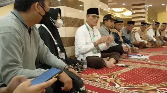 Bupati Syafaruddin Motivasi Jemaah Haji Limapuluh Kota,dan Petugas Pendamping