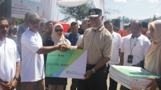 Dinas Kelautan dan Perikanan Sumbar Bantu Ribuan Nelayan di Air Bangis