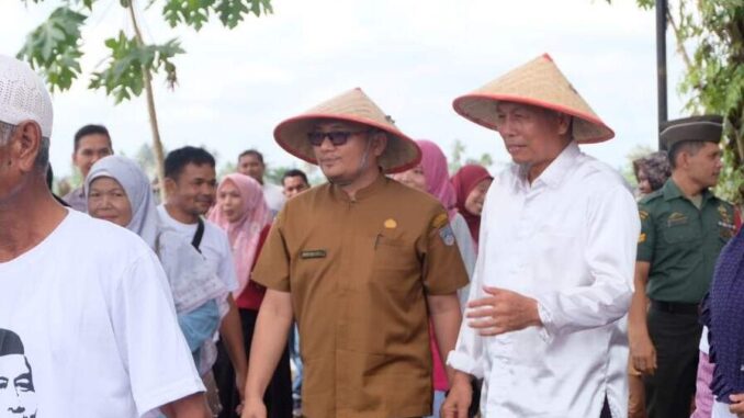 Gertak Papa Di Luncurkan Bupati Pasaman Barat Hamsuardi, S.Ag di Kecamatan Lembah Melintang