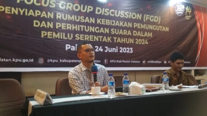 KPU Pessel Gelar FGD