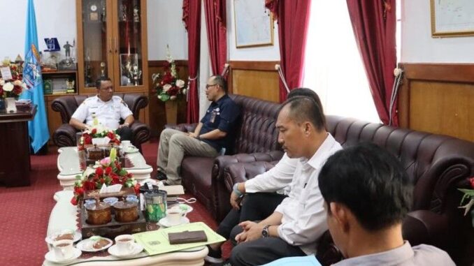 Kuker mengunjungi Pj.Bupati Kepulauan Mentawai