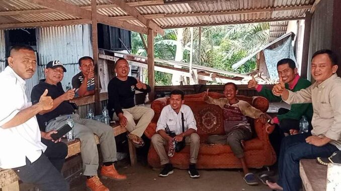 Pantau Kehidupan Petani, Saidal Masfiyudin Bertekad Dorong Pengolahan Gambir