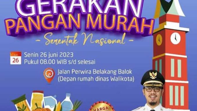 Pemko Bukittinggi Akan Gelar GPM Untuk Menjaga Stabilitas Pasokan dan Harga Pangan