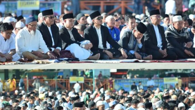 Pemko Bukittinggi Gelar Sholat Idul Adha 1444 H di Lapangan Wirabraja