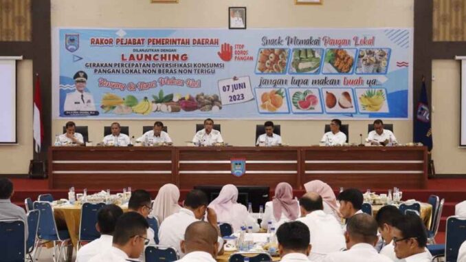 Pemko Payakumbuh launcing gerakan percepatan diversifikasi konsumsi pangan lokal non beras non terigu