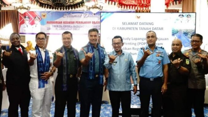 Peserta Peninjau Objek Penting Negara Sahabat PPRA LXV Tahun 2023 LEMHANAS RI Di Terima Eka Putra