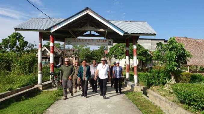Pj. Bupati Kepulauan Mentawai Lakukan Kunjungan Kerja Ke Desa Saibi Samukop