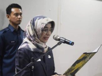 Sekda Kota Sawahlunto saat melantik dan pengambilan sumpah jabatan fungsional