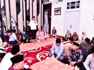 Tasyakuran di Rumah Dinas Wali Kota Sawahlunto