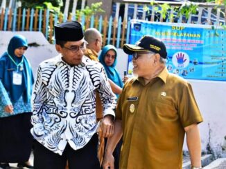 Wakil Wali Kota Sawahlunto dan Asisten Bidang Pemerintahan dan Kesejahteraan Rakyat Setdaprov Sumbar
