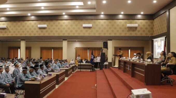 Wako Rida Ananda hadiri acara pelepasan 249 orang Jamaah Calon Haji (JCH) Kota Payakumbuh musim haji 1444 H