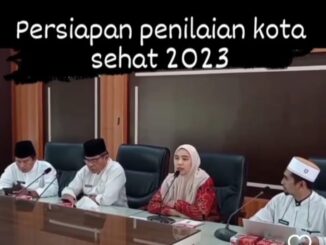 Forum Kota Sehat Bukittinggi mulai melakukan penilaian Kelurahan Sehat 2023