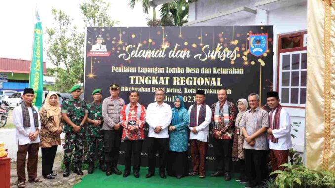 Kunjungan Tim Penilai Lomba Kelurahan Berprestasi Tingkat Nasional