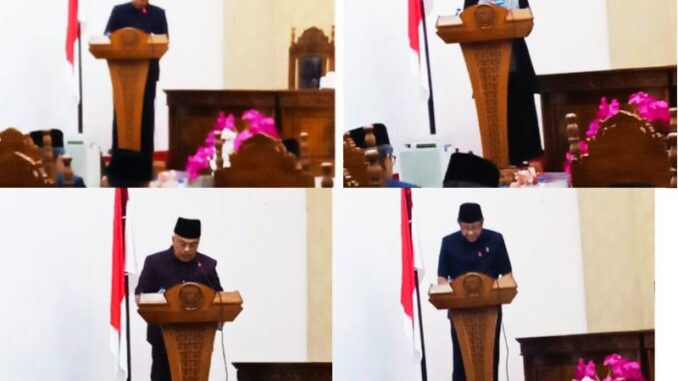 Masing-masing Fraksi Beri Pemandangan Umum