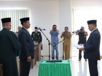 Hamdan Dilantik PAW Anggota DPRD Pasaman.