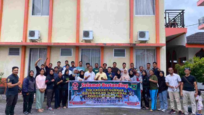 Pelepasan Keberangkatan 40 Atlet Sumbar Ke Kejurnas Pra PON Bali