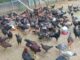 Penyerahan bantuan kepada Kelompok Ternak Ayam
