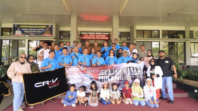 Pj. Walikota Terima Kunjungan CR-V Club Indonesia