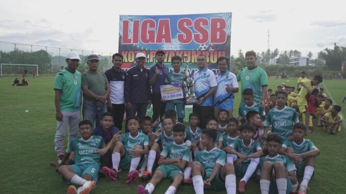 SSB Victory Keluar Sebagai Juara Liga SSB Kota Payakumbuh Kelompok U 14