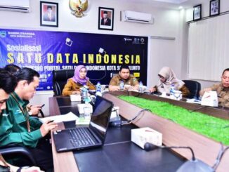 Sekda Kota Sawahlunto Dr. dr. Ambun Kadri, MKM dalam Satu Data Indonesia Kota Sawahlunto