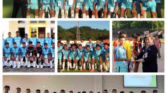 Tim Sepakbola GSI SMP Payakumbuh Tak Terkalahkan Sehingga Juara di Sumbar