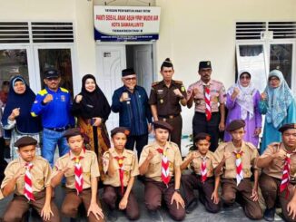 Wakil Wali Kota Sawahlunto didampingi Kepala Kejaksaan Negeri Sawahlunto foto bersama