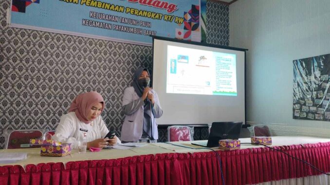 Warga Kelurahan Tanjuang Pauah yang positif menderita DBD