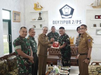 Bupati Syafaruddin berikan Kejutan pada HUT Ke-57 Denzipur II Prasada Sakti