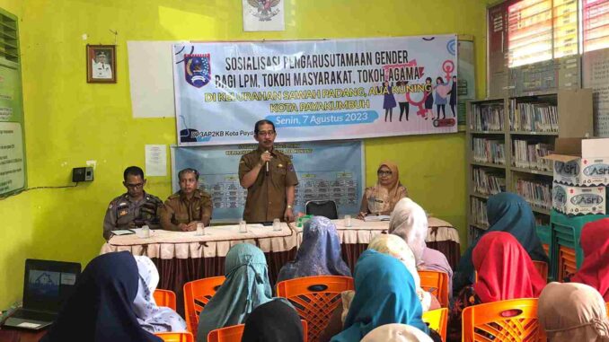 DP3AP2KB Sosialisasikan Kesetaraan Gender.