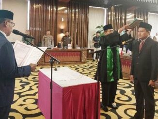 DPRD Pessel Gelar Rapat Paripurna Istimewa Pelantikan Dan Pengambilan Sumpah PAW Anggota DPRD Fraksi Nasdem