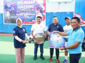 Gerakan Donasi 1000 Raket Tenis Lapangan yang Digagas IMTC Dilaunching di Palembang