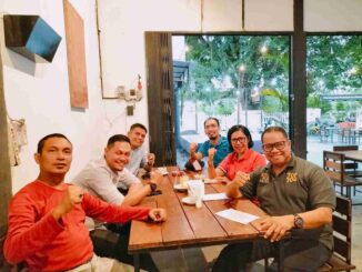 H Firdaus Ilyas bertemu dengan 8 Caleg DPRD Kota Padang dari Partai Golkar Dapil VI