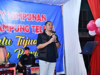 H. Deri Asta Wali Kota Sawahlunto hadiri Acara Hiburan Himpunan PP Kampung Teleng