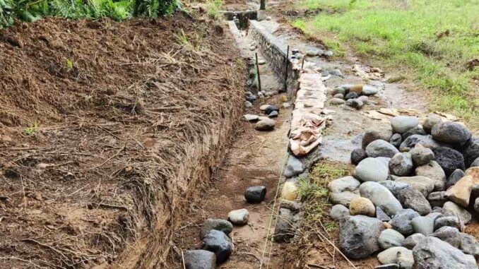 Proyek Rehab Saluran Irigasi BBI Sukamenanti
