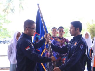 Rida Ananda lepas para pemuda dan pemudi untuk POPNAS Palembang 2023 dan Pra PON 2023