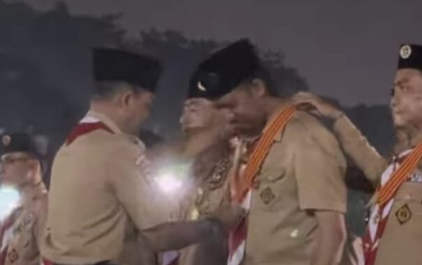 Wako Erman terima Lencana Melati dari Kwartir Nasional Gerakan Pramuka