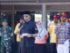 Wali Kota Bukittinggi, Erman Safar saat memimpin apel
